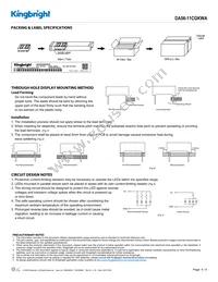 DA56-11CGKWA Datasheet Page 4