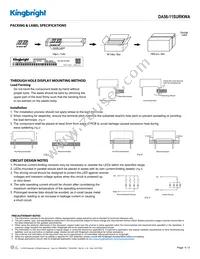 DA56-11SURKWA Datasheet Page 4