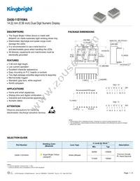 DA56-11SYKWA Datasheet Cover