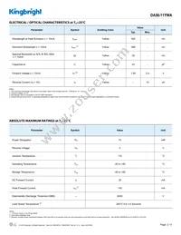 DA56-11YWA Datasheet Page 2