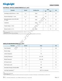 DA56-51CGKWA Datasheet Page 2