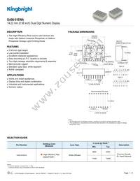 DA56-51EWA Datasheet Cover