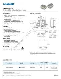 DA56-51QBWA/D Datasheet Cover