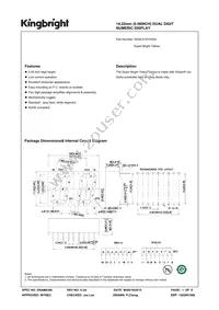 DA56-51SYKWA Datasheet Cover