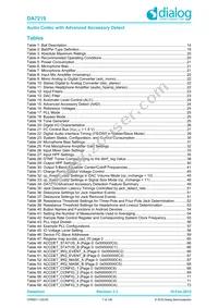 DA7219-02VB6 Datasheet Page 7