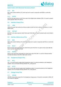 DA7219-02VB6 Datasheet Page 17