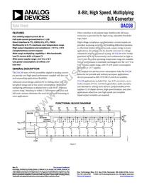 DAC08CS-REEL Datasheet Cover