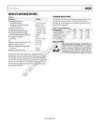 DAC08CS-REEL Datasheet Page 5