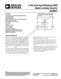 DAC8043FSZ Datasheet Cover