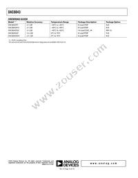 DAC8043FSZ Datasheet Page 16