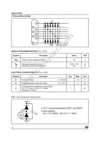 DALC112S1 Datasheet Page 2