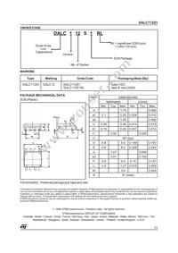 DALC112S1 Datasheet Page 3