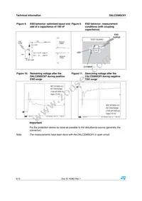 DALC208SC6Y Datasheet Page 6