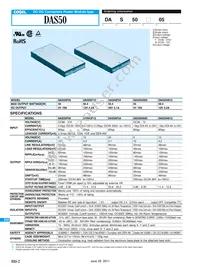 DAS50F24 Datasheet Cover