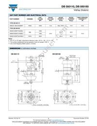 DB050180WP30236BK1 Datasheet Page 2