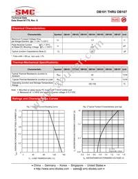 DB103TB Datasheet Page 2