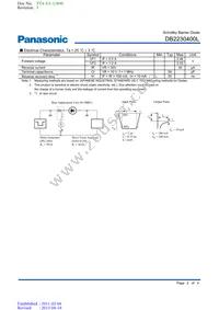 DB2230400L Datasheet Page 2