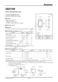 DB2730900L Datasheet Cover