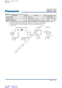 DB2J41100L Datasheet Page 2