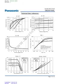 DB2X41500L Datasheet Page 3