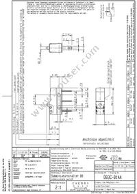 DB3CB1AA Datasheet Cover