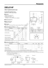 DB3J314F0L Datasheet Cover