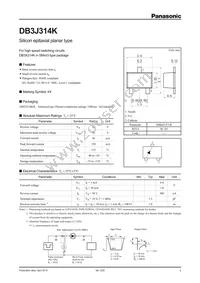 DB3J314K0L Datasheet Cover