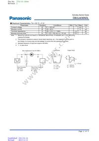 DB3J406N0L Datasheet Page 2