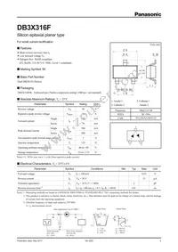 DB3X316F0L Datasheet Cover