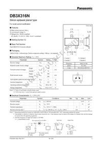 DB3X316N0L Datasheet Cover