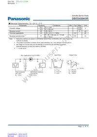 DB5S406K0R Datasheet Page 2