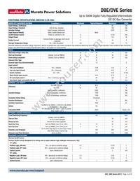 DBE0125V2P2BSC Datasheet Page 3
