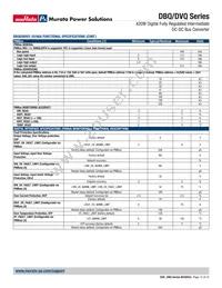 DBQ0135V2P2BSC Datasheet Page 12