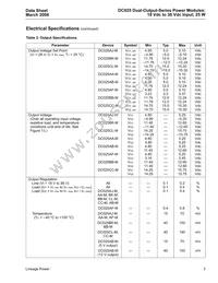 DC025CL-M Datasheet Page 3
