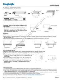 DC03-11CGKWA Datasheet Page 4