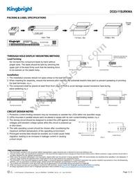 DC03-11SURKWA Datasheet Page 4