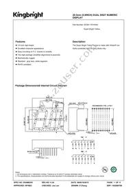 DC08-11SYKWA Datasheet Cover