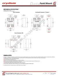 DC200A10CH Datasheet Page 3