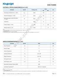 DC56-11CGKWA Datasheet Page 2