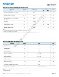 DC56-51CGKWA Datasheet Page 2