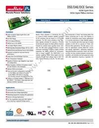 DCE0133V2NBC Datasheet Cover