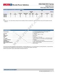 DCE0133V2NBC Datasheet Page 2