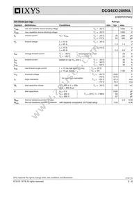 DCG45X1200NA Datasheet Page 2