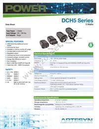 DCH5-050AU Datasheet Cover