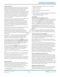 DCM24AP050M180A50 Datasheet Page 19