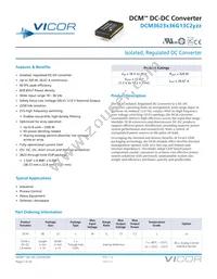 DCM24AP120M320A50 Datasheet Cover