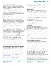 DCM290P138M600A40 Datasheet Page 19