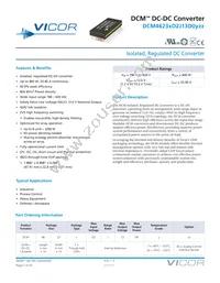 DCM300P120M400A40 Datasheet Cover