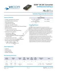 DCM300P240M600A40 Datasheet Cover