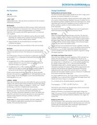 DCM3414V50M06A8M01 Datasheet Page 16